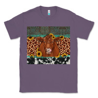 Lavender red angus leopard Classic Tee - JahusDesignShop