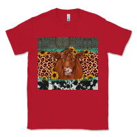 Red red angus leopard Classic Tee - JahusDesignShop