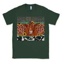 Sports Green red angus leopard Classic Tee - JahusDesignShop