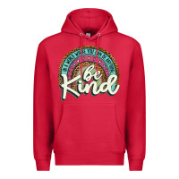 Cardinal be kind   leopard Premium Hoodie - JahusDesignShop