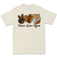Peace Love Tigers Premium Tee | Teevron