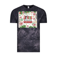 Cloud Black christian christmas  jesus the reason Vintage Tee - MaliasSmallBusiness