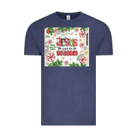 Vintage Denim christian christmas  jesus the reason Vintage Tee - MaliasSmallBusiness