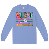 Colony Blue nurse Long Sleeve Tee - Artiststas