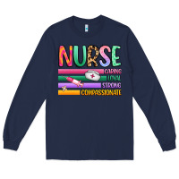 Navy nurse Long Sleeve Tee - Artiststas