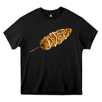 Black Mexican elote corn Heavy Core Tee - AdoDesignShop