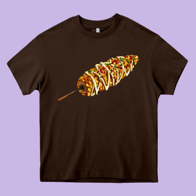 Mexican Elote Corn Heavy Core Tee Designed By Adodesignshop
