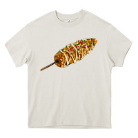 Cream Mexican elote corn Heavy Core Tee - AdoDesignShop