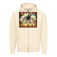 Sandshell cow and chick easter Zipper Hoodie - TumblerDesignByShophia