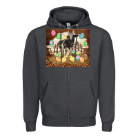 Smoke cow and chick easter Zipper Hoodie - TumblerDesignByShophia