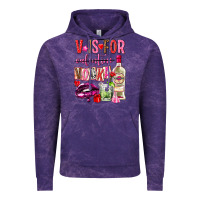 Cloud Purple v is for vodka Vintage Hoodie - NancyCooperArtShop