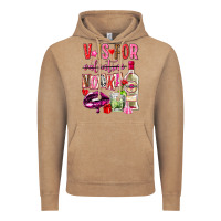 Vintage Coffee v is for vodka Vintage Hoodie - NancyCooperArtShop