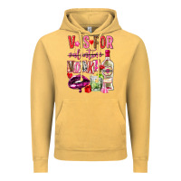 Vintage Mustard v is for vodka Vintage Hoodie - NancyCooperArtShop