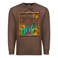 Chestnut small town girl olivia Premium Sweatshirt - OliviaCreatesArt