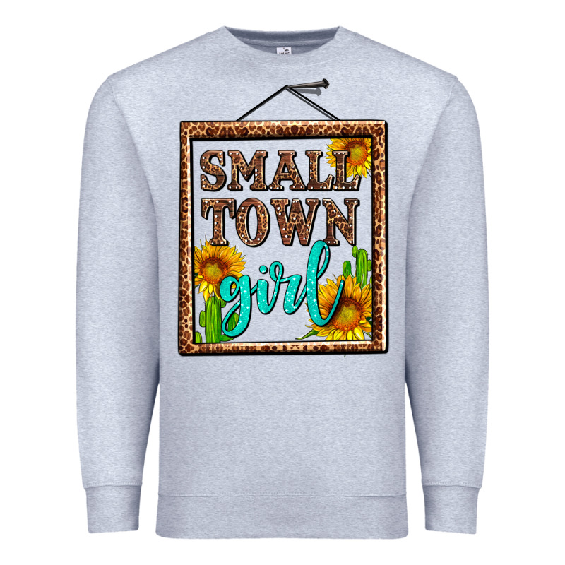 Small Town Girl Olivia Premium Sweatshirt by OliviaCreatesArt | Teevron
