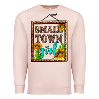 Pale Pink small town girl olivia Premium Sweatshirt - OliviaCreatesArt