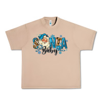 Burro Santa Baby Christmas Urban Heavy Tee - MaliasSmallBusiness