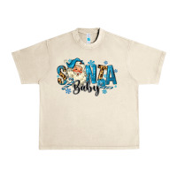 Sandshell Santa Baby Christmas Urban Heavy Tee - MaliasSmallBusiness