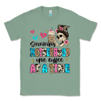 Sage surviving motherhood one coffee at a time Classic Tee - MaliasSmallBusiness