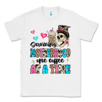 Surviving Motherhood One Coffee At A Time Classic Tee | Teevron