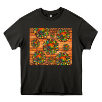 Asphalt autism awareness cowhide leopard sunflower Heavy Core Tee - Artiststas