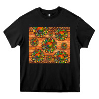 Black autism awareness cowhide leopard sunflower Heavy Core Tee - Artiststas