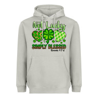 Moon Dust St. Patrick's Not lucky simply blessed Heavyweight Hoodie - OliviaCreatesArt