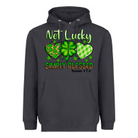 Smoke St. Patrick's Not lucky simply blessed Heavyweight Hoodie - OliviaCreatesArt