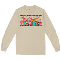 Mushroom teach them love them watch them grow teacher Long Sleeve Tee - Artiststas