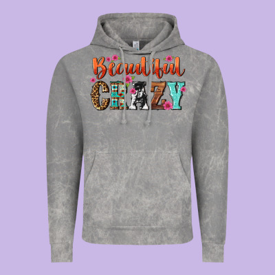 Beautiful Crazy Vintage Hoodie Designed By Nancycooperartshop