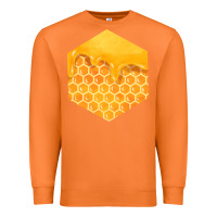 Carrot honeycomb fa element Premium Sweatshirt - FaDigitalArtStudio