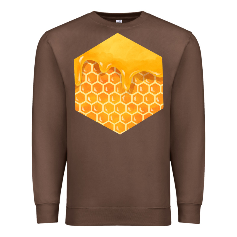 Honeycomb Fa Element Premium Sweatshirt by FaDigitalArtStudio | Teevron