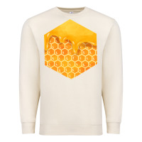 Sandshell honeycomb fa element Premium Sweatshirt - FaDigitalArtStudio