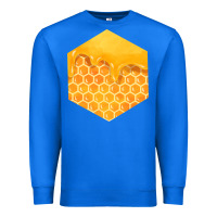 True Royal honeycomb fa element Premium Sweatshirt - FaDigitalArtStudio