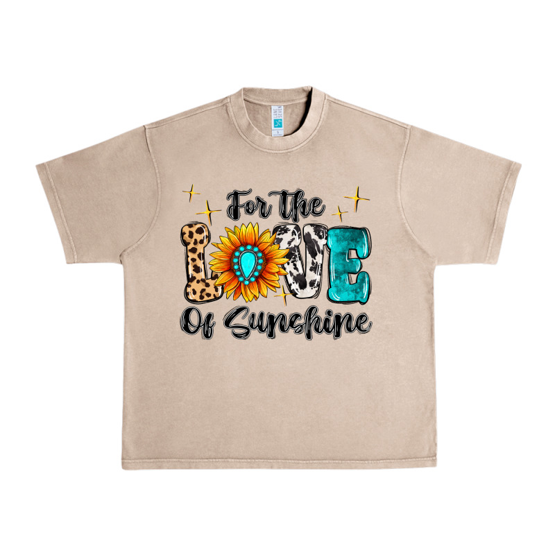 For The Love Of Sunshine Urban Heavy Tee by MaliasSmallBusiness | Teevron