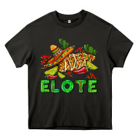 Asphalt Elote corn sombrero lime and  cactus Heavy Core Tee - AdoDesignShop