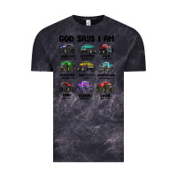 Cloud Black god says i am Vintage Tee - MaliasSmallBusiness