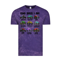 Cloud Purple god says i am Vintage Tee - MaliasSmallBusiness
