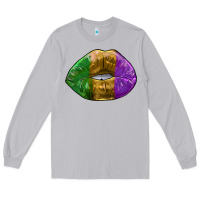 Moon Dust mardi gras kiss Long Sleeve Tee - RanaPortraitStore
