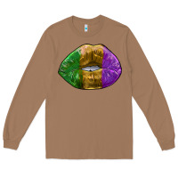 Toasted Coconut mardi gras kiss Long Sleeve Tee - RanaPortraitStore