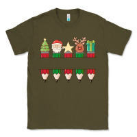Army Green add your personalization christmas pencils Classic Tee - MaliasSmallBusiness