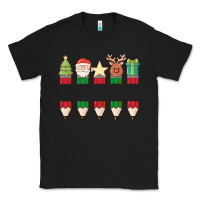 Black add your personalization christmas pencils Classic Tee - MaliasSmallBusiness