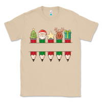 Mushroom add your personalization christmas pencils Classic Tee - MaliasSmallBusiness