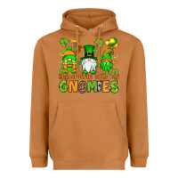 Meerkat St. Patrick's Day shamrockin' with my gnomies Heavyweight Hoodie - OliviaCreatesArt