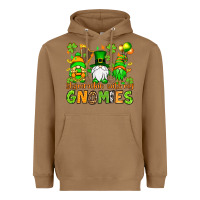 Toasted Coconut St. Patrick's Day shamrockin' with my gnomies Heavyweight Hoodie - OliviaCreatesArt