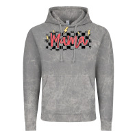 Cloud Rock checkered mama Vintage Hoodie - MaliasSmallBusiness