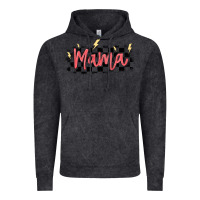 Vintage Black checkered mama Vintage Hoodie - MaliasSmallBusiness