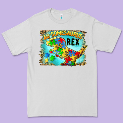 Au Somesaurus Rex Premium Tee Designed By Barkaloodesign