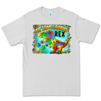 Dove Grey au somesaurus rex Premium Tee - BarkalooDesign