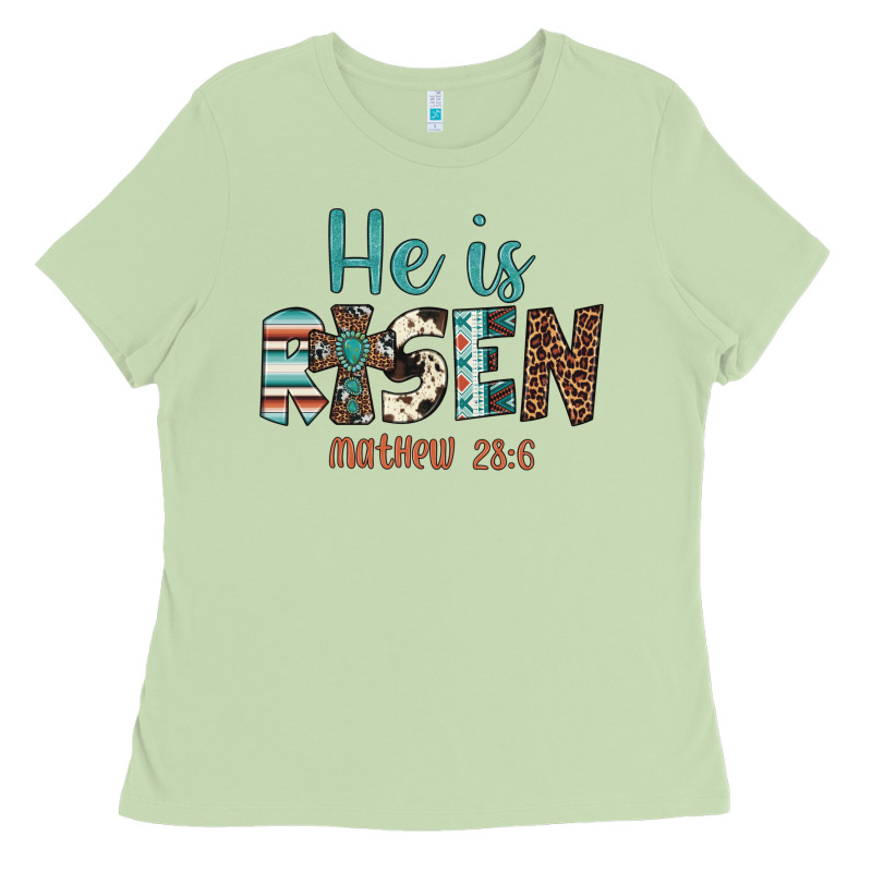 He Is Risen Ladies Tee by Artiststas | Teevron